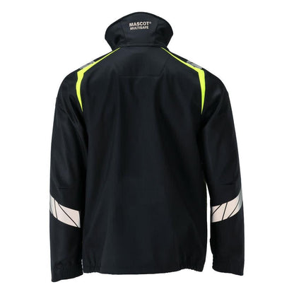Softshelljacka Multisafe softshelljacka, svart blå/hi-vis gul