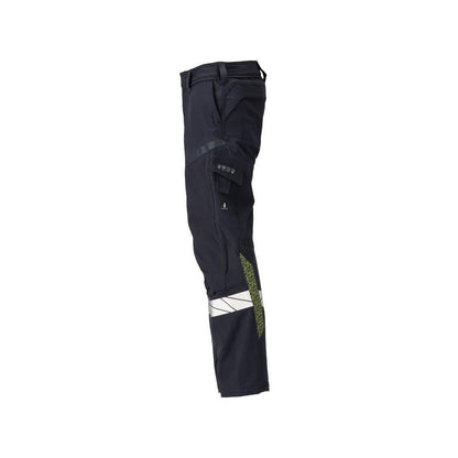 Byxor, knäfickor, ULTIMATE STRETCH byxor Multisafe, svart blå/hi-vis gul