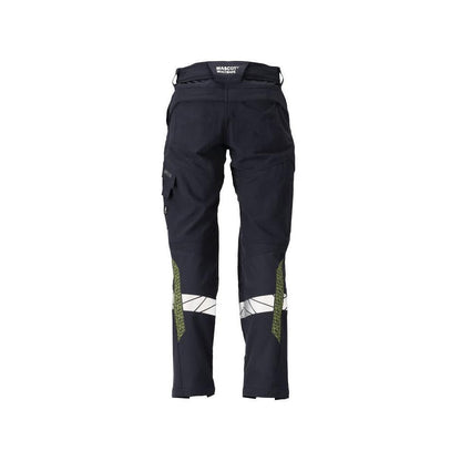 Byxor, knäfickor, ULTIMATE STRETCH byxor Multisafe, svart blå/hi-vis gul