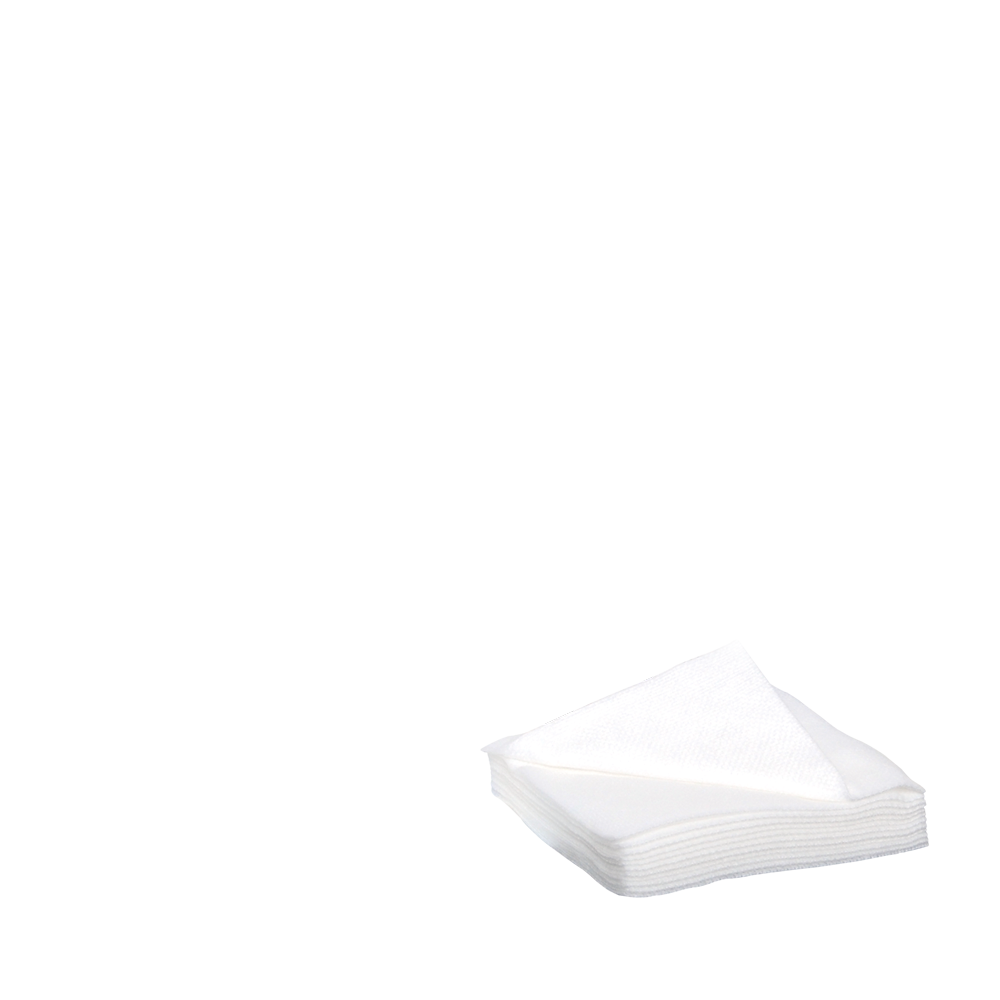 MaiMed-VK icke-sterila fleecekompresser på 100 stycken/papperspåse