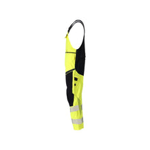 Byxbyxor, knäfickor, stretchinlägg Multisafe byxor, hi-vis gul/svart-blå