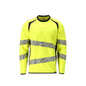 Sweatshirt, modern passform Sweatshirt Multisafe, hi-vis gul/svart-blå