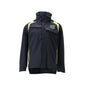 Hard Shell Jacket Jacka Multisafe, svart blå/hi-vis gul
