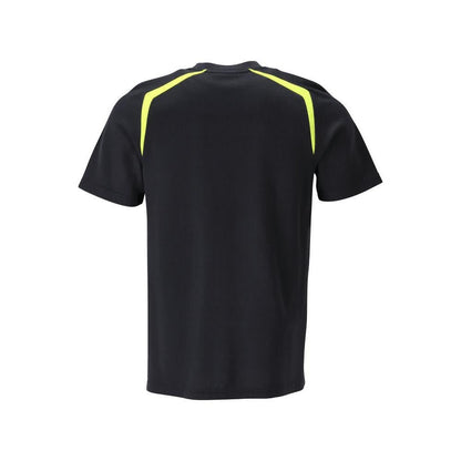 T-shirt, modern passform T-shirt Multisafe, svart blå/hi-vis gul