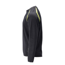 Sweatshirt, modern passform Sweatshirt Multisafe, svart blå/hi-vis gul