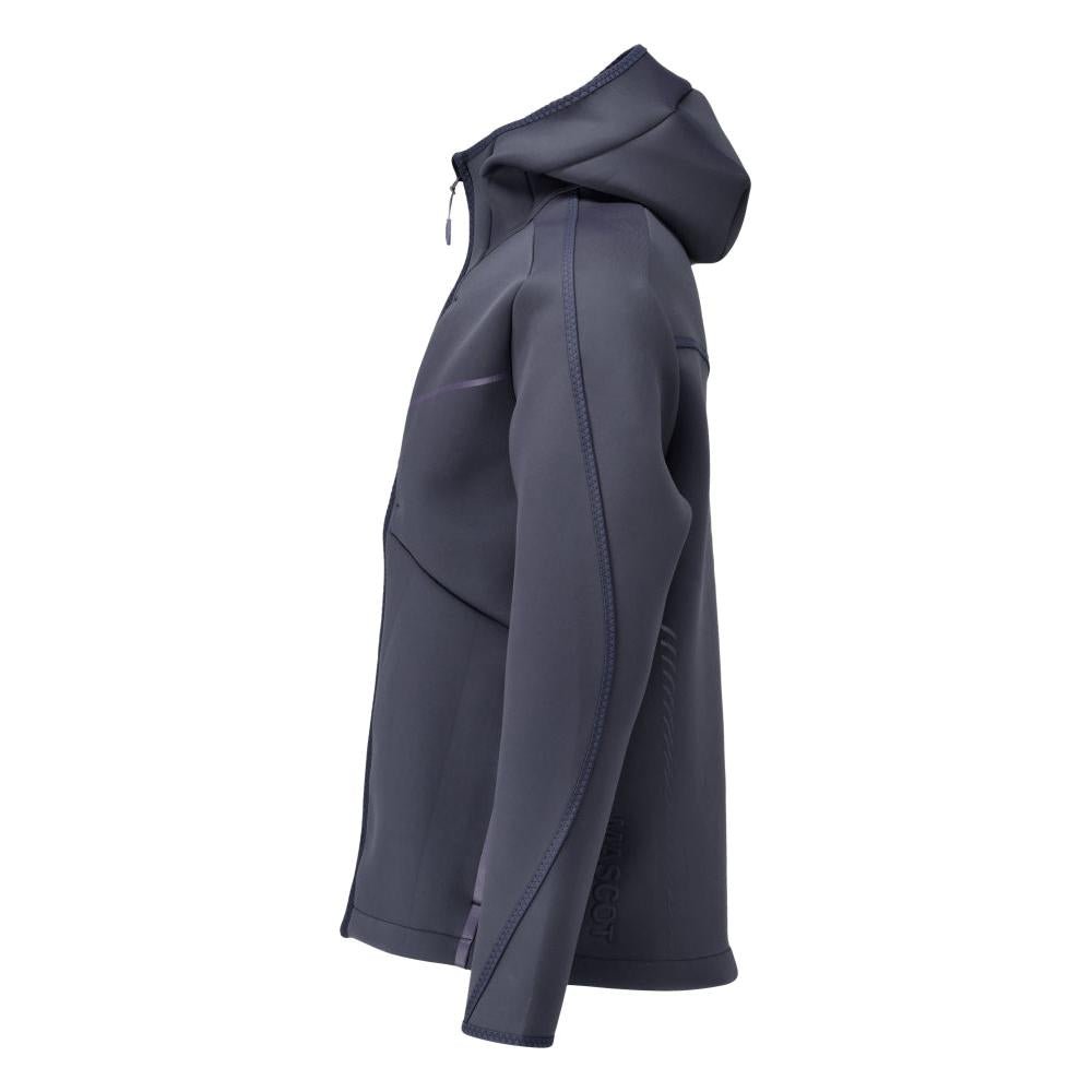 Soft shell jacka, huva, modern passform soft shell jacka