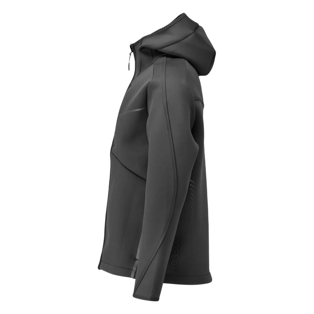 Soft shell jacka, huva, modern passform soft shell jacka