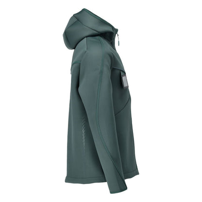 Soft shell jacka, huva, modern passform soft shell jacka