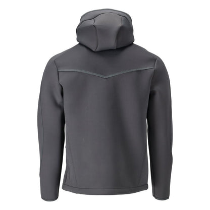 Soft shell jacka, huva, modern passform soft shell jacka