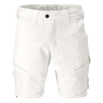 Shorts, stretch, lätta shorts, vita