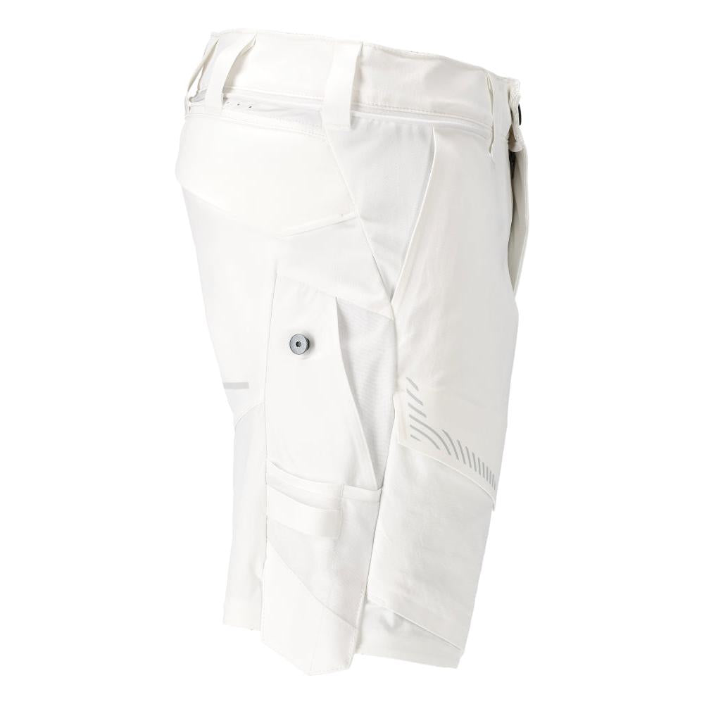 Shorts, stretch, lätta shorts, vita