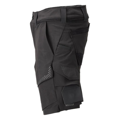 Shorts, stretch, lätta shorts, svarta