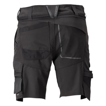 Shorts, stretch, lätta shorts, svarta
