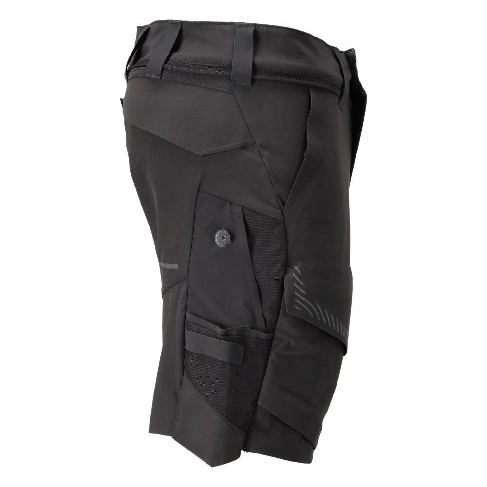 Shorts, stretch, lätta shorts, svarta