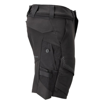 Shorts, stretch, lätta shorts, svarta