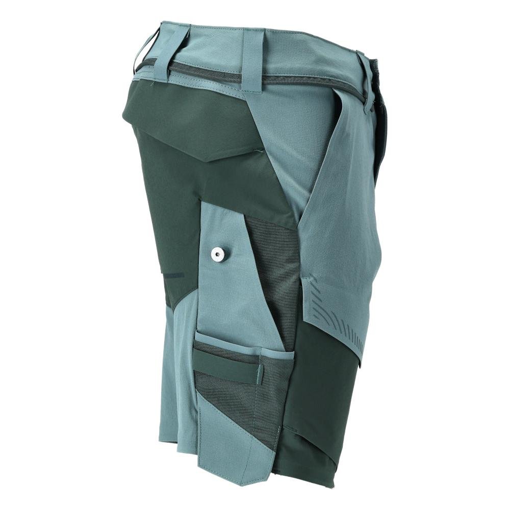 Shorts, stretch, lättviktsshorts, ljus skogsgrön/skogsgrön
