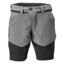 Shorts, stretch, lätta shorts, antracitgrå/svart