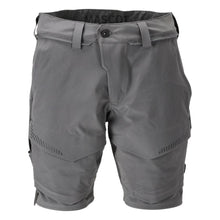 Shorts, stretch, lätta shorts, kolgrå