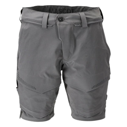 Shorts, stretch, lätta shorts, kolgrå