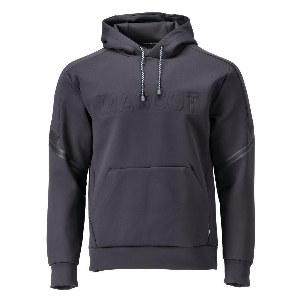 Huvtröja i fleece med huvtröja med MASCOT-logotyp