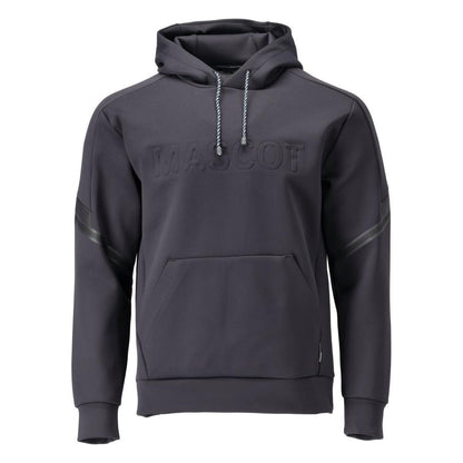 Huvtröja i fleece med huvtröja med MASCOT-logotyp