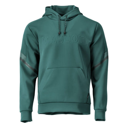 Huvtröja i fleece med huvtröja med MASCOT-logotyp