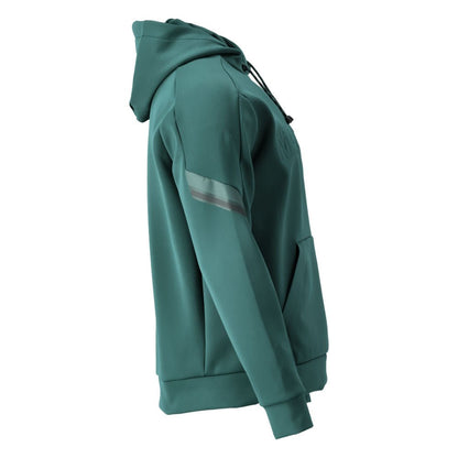 Huvtröja i fleece med huvtröja med MASCOT-logotyp