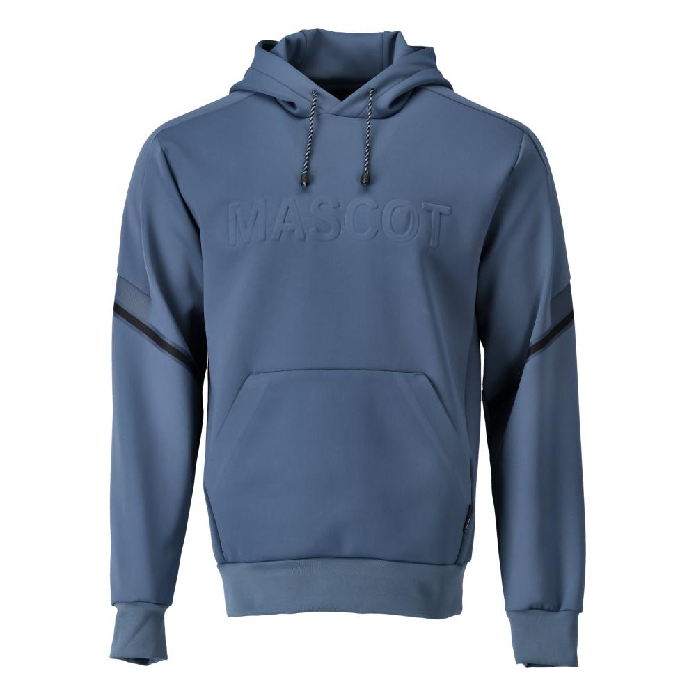 Huvtröja i fleece med huvtröja med MASCOT-logotyp