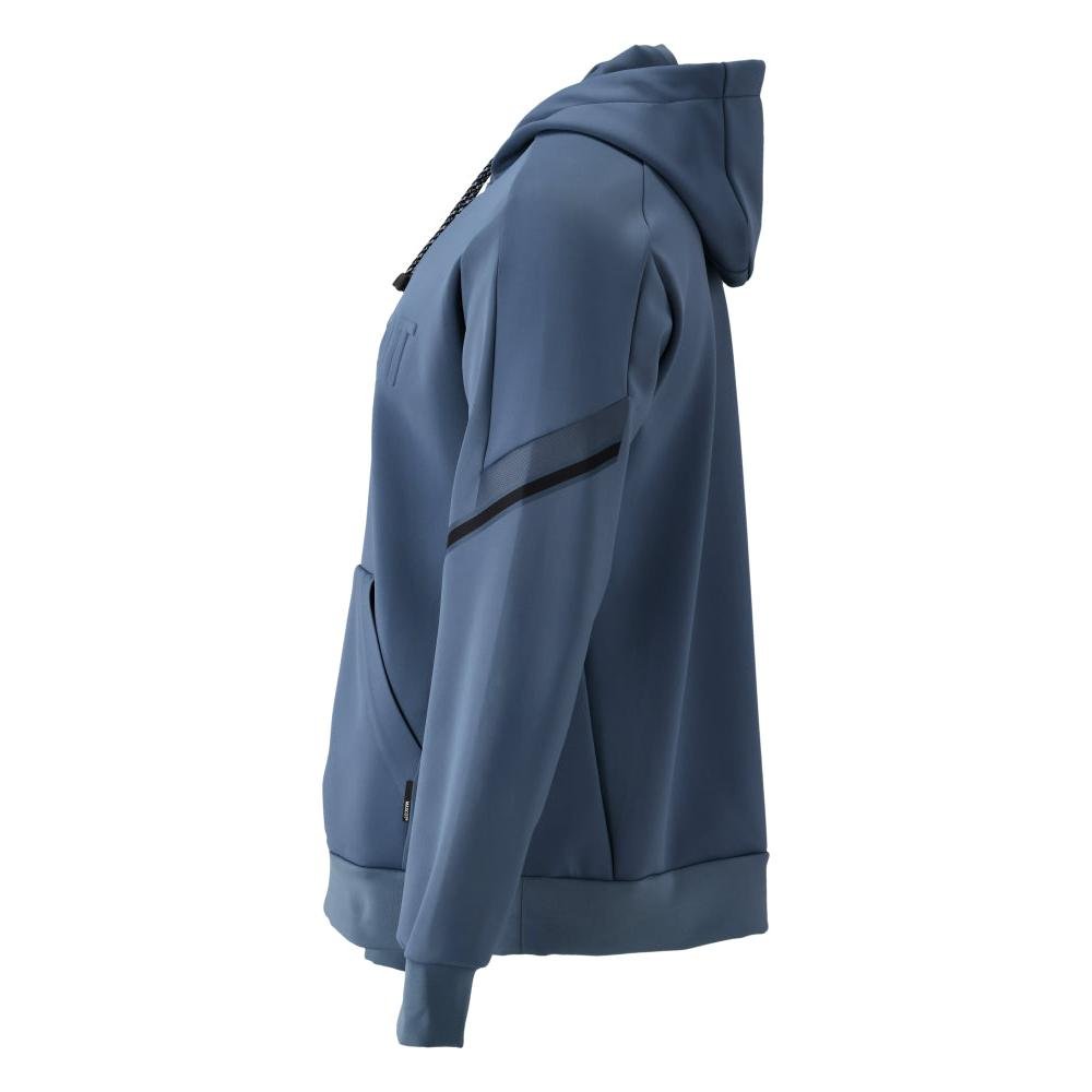Huvtröja i fleece med huvtröja med MASCOT-logotyp