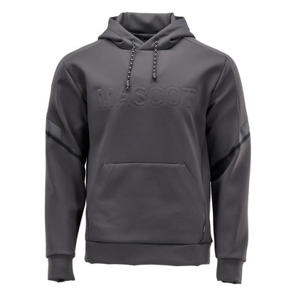 Huvtröja i fleece med huvtröja med MASCOT-logotyp
