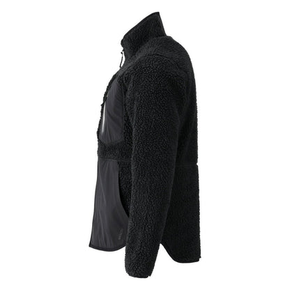 Fiberpälsjacka med dragkedja Fiberpälsjacka
