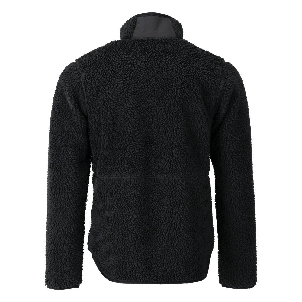 Fiberpälsjacka med dragkedja Fiberpälsjacka