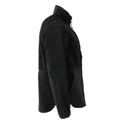 Fiberpälsjacka med dragkedja Fiberpälsjacka