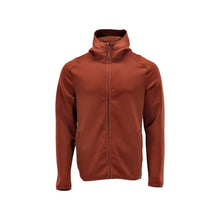 Fleecetröja, huva, dragkedja i microfleece, höströd