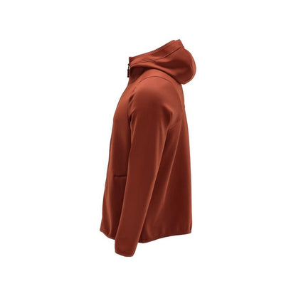 Fleecetröja, huva, dragkedja i microfleece, höströd