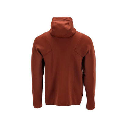 Fleecetröja, huva, dragkedja i microfleece, höströd