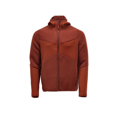 Fleecetröja, huva, dragkedja i microfleece, höströd