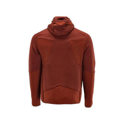 Fleecetröja, huva, dragkedja i microfleece, höströd