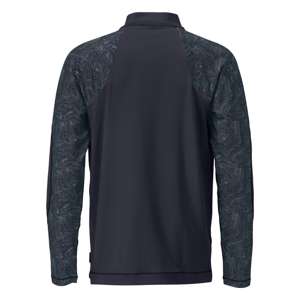 T-shirt, långärmad, kort t-shirt med dragkedja