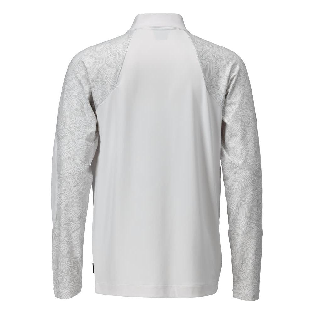 T-shirt, långärmad, kort t-shirt med dragkedja