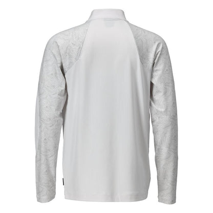T-shirt, långärmad, kort t-shirt med dragkedja