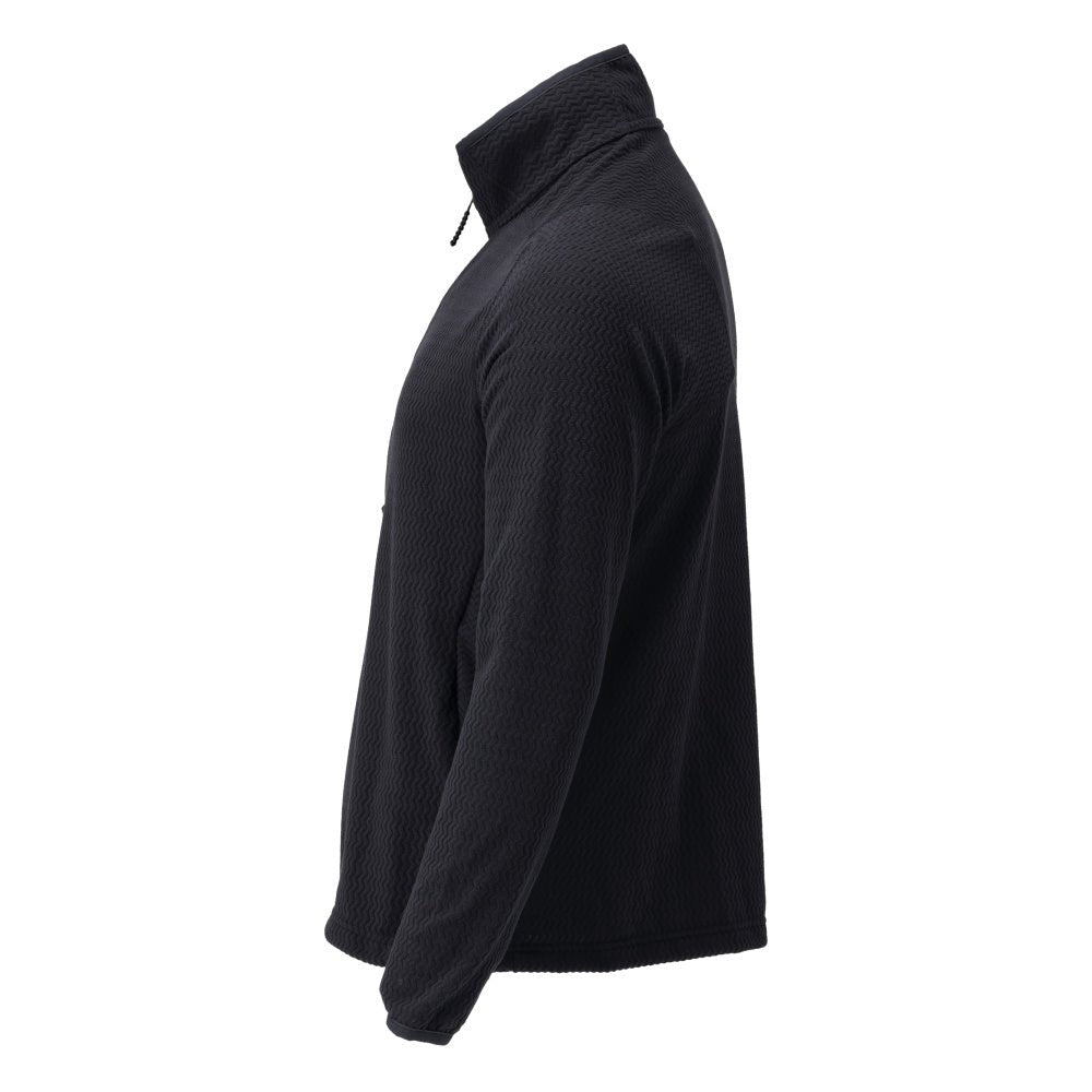 Microfleece tröja med kort dragkedja microfleecejacka