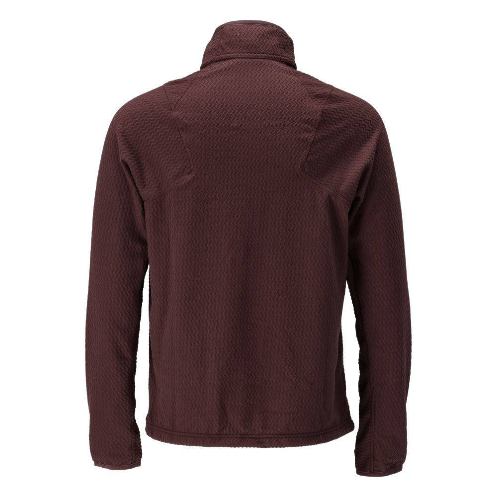 Microfleece tröja med kort dragkedja microfleecejacka