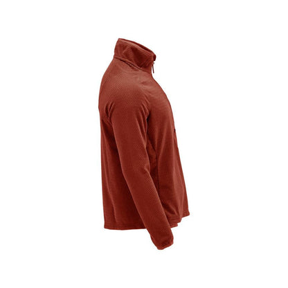 Microfleece tröja med kort dragkedja microfleecejacka