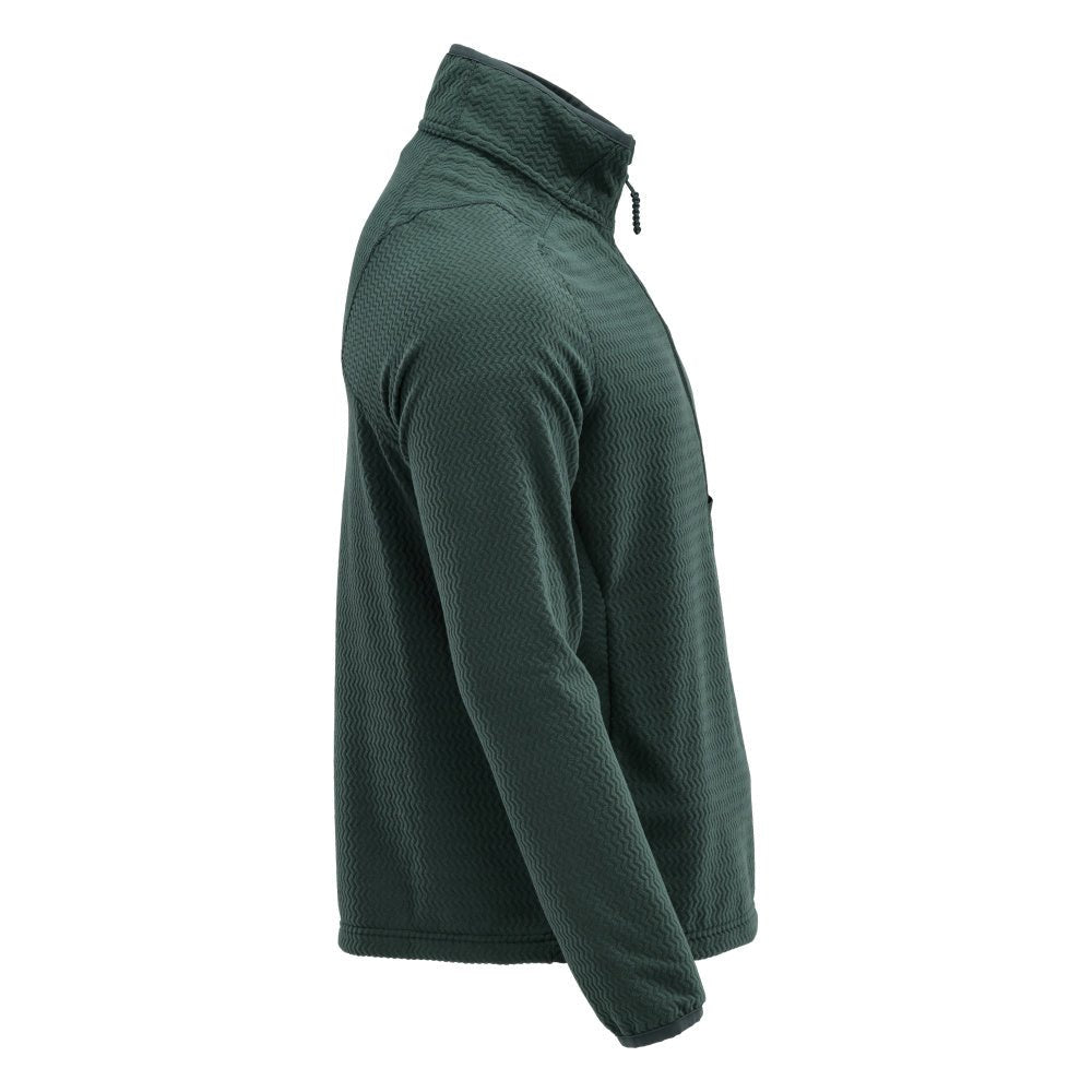 Microfleece tröja med kort dragkedja microfleecejacka