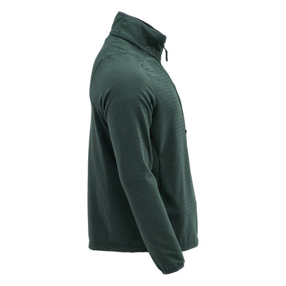 Microfleece tröja med kort dragkedja microfleecejacka
