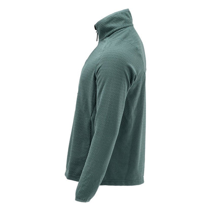 Microfleece tröja med kort dragkedja microfleecejacka