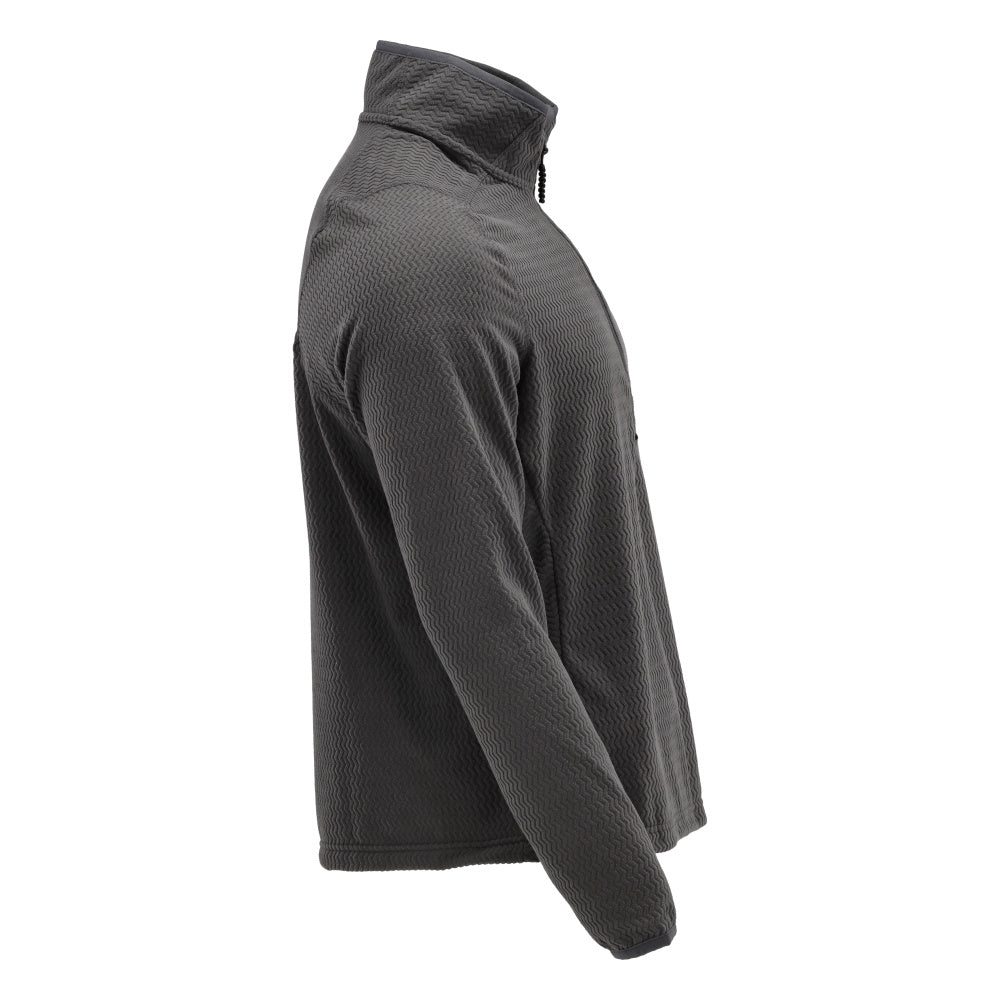 Microfleece tröja med kort dragkedja microfleecejacka