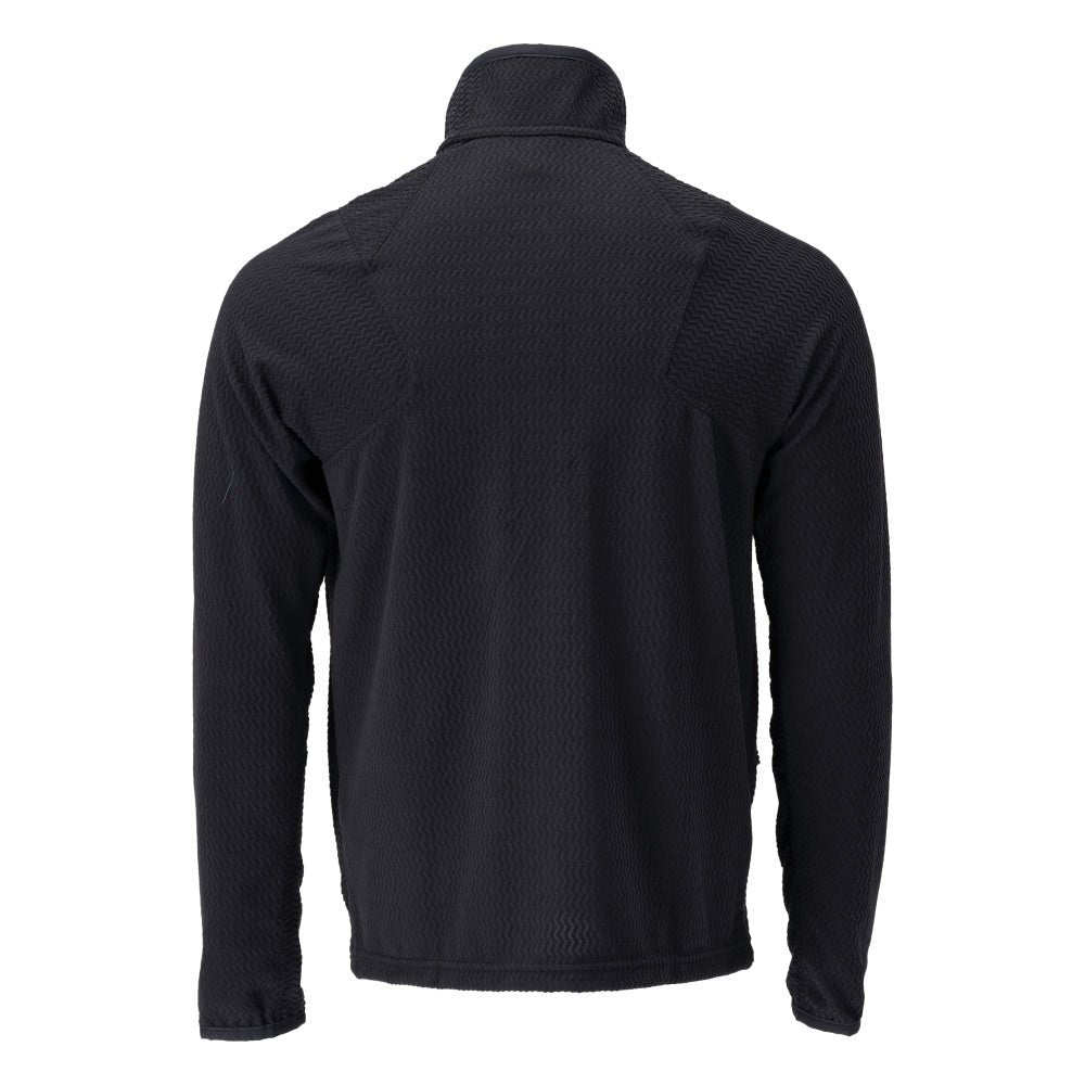 Microfleece tröja med dragkedja i microfleece