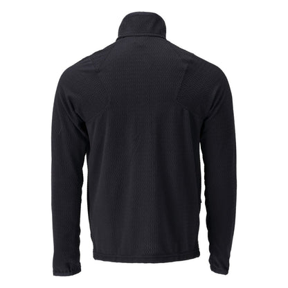 Microfleece tröja med dragkedja i microfleece